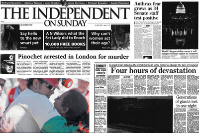This Week in History: Anthrax panic and the Great Storm of 1987