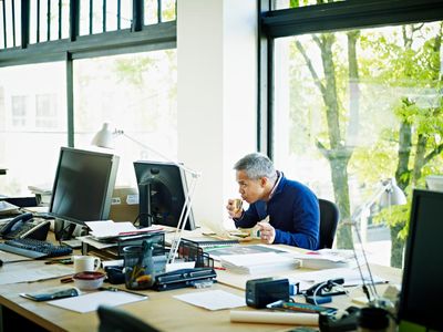 ‘I usually bolt it down as quickly as possible’ – when did lunch get so crunched?