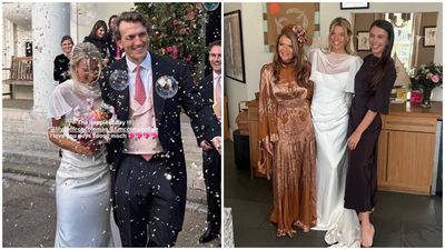 Annabel Croft's daughter Lily Coleman marries Felix McCorquodale, relative of Princess Diana, in London