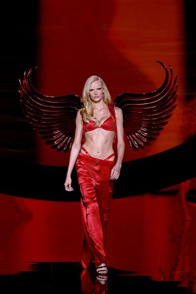 Alex Consani Teases Victoria's Secret Fashion Show With Angel Wings Silhouette