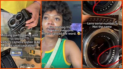 ‘This is not my camera’: Woman trusts camera repair shop in LA with family heirloom but the camera they return sets alarm bells ringing