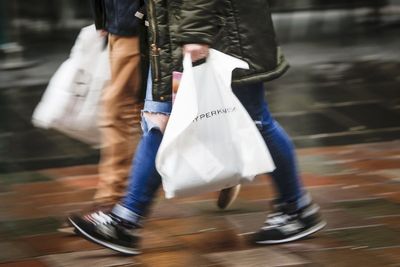 Retail sales sluggish as consumers exercise spending caution ahead of Budget