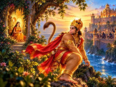 Why Hanuman Chose to Return Alone After Finding Sita