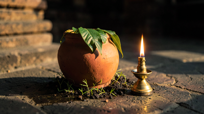 Ghatasthapana: What the Clay Pot and the Barley Beneath It Are Recording