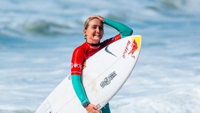 'It's been hard': Surf star's success after illness