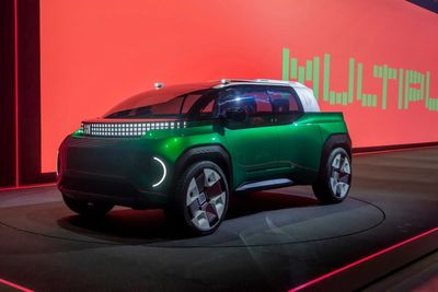 Fiat introduces clever new watermelon car that switches from a people carrier to a pick-up