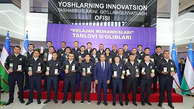 A talking glove, a 90-second health check and a drone interceptor: Meet Uzbekistan’s young inventors