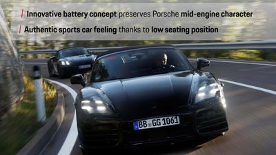Porsche's Next Sports Car Will Have Batteries Where There Used To Be A Gas Engine