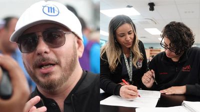 Pitbull’s SLAM school sees 20 seniors earn college degrees before graduation