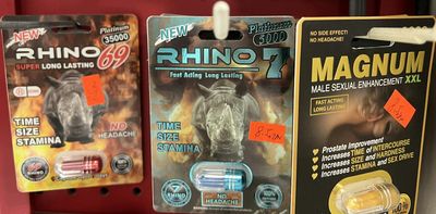 That brightly packaged sexual enhancement pill at the gas station might be laced with dangerous drugs