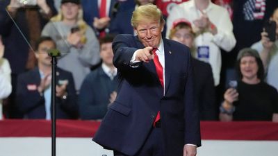 Pro-MAGA outlet interviews man in line at a Trump rally in Youngstown. Then the man calls the president’s speech ‘lies and garbage’