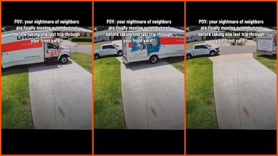 Florida woman watches her ‘nightmare of neighbors’ pack up their U-Haul and leave. But not before giving her another reason to hate them