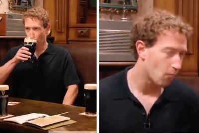 Internet reacts to video of Mark Zuckerberg drinking Guinness: ‘Must be a wine guy’