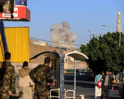Saudi Arabia strikes oil depots in Yemen and says missiles launched toward location of Saudi Aramco HQ