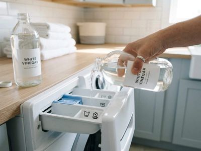 White vinegar washing machine cleaning hack: How much to use, when to avoid it and safety tips to know