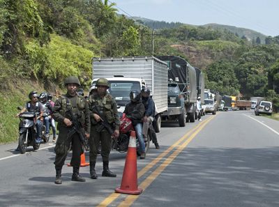 Colombia's Panamerican Highway Under Siege as FARC Splinter Group Strikes Third Time