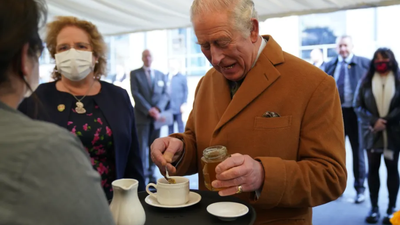 King Charles and Queen Camilla’s royal beehives produce honey sold to support charity