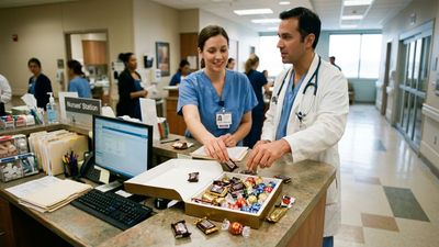 Hospital Staff Ate Half a Box of Chocolates in Just Over 90 Minutes While Doctors Secretly Timed Every Piece