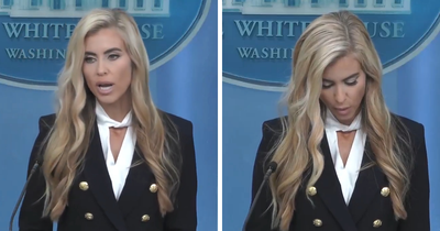 New Press Secretary Slammed Over Bizarre Slip About Her Husband At First Briefing