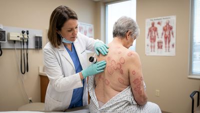 A Heartburn Pill Taken for 10 Months Was Blamed for a 73-Year-Old Woman's Ring-Shaped Lupus Rash