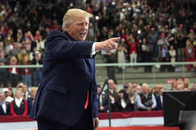 Trump lashes out at Alaska protester as he faces growing midterm backlash