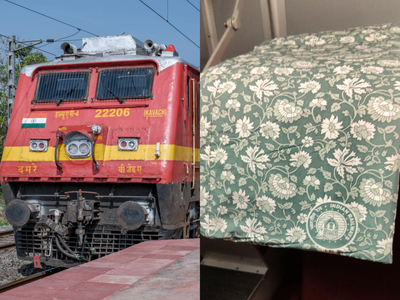 Kolkata Rajdhani Express introduces floral comforters instead of blankets, Howrah-New Delhi train’s First AC passengers get festive upgrade ahead of Durga Puja