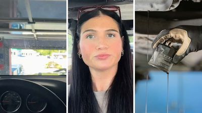 Woman Goes In For An Oil Change. Then She Gets Strange Looks When She Decides To Stay In The Car