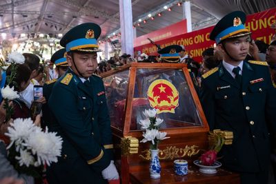 Remains of 731 killed in Vietnam War laid to rest after six decades in mass graves