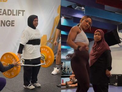 73-year-old grandma couldn't move without pain, her daughter took her to gym. She now lifts weight equal to two filled LPG cylinders winning first place in weightlifting