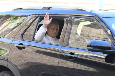 Pope Leo is back on his feet after lung surgery and cancer diagnosis