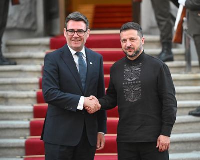 Burnham tells Zelenskyy’s UK’s support for Ukraine ‘will not change’ – as it happened