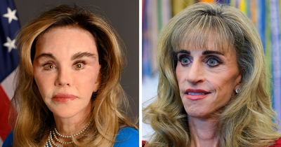 New Ambassador’s Portrait Draws Harsh Comparisons To Susan Dell As People Spot Troubling Pattern: “MAGA Face”