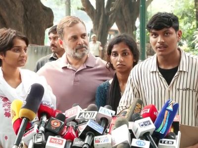 'One voice, the voice of India, don't stand against it': Rahul Gandhi tells Amit Shah, PM Modi as he backs NSUI protesters