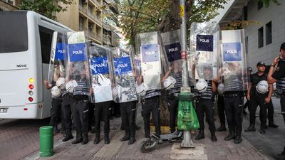 ‘Dark day for Turkey’: Police halt broadcasts, make arrests in raid on opposition TV