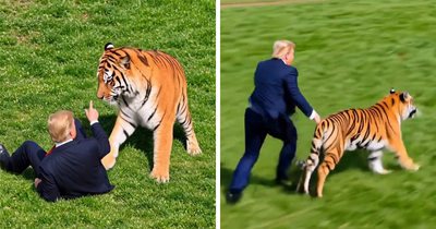 Even MAGA Turns On Trump Over “Disgusting” Tiger Video Just After Yorkshire Tragedy
