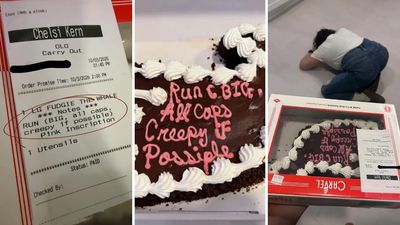 NYC woman orders birthday cake for husband. Then she opens box and realizes bakery followed her decorating instructions a little too literally