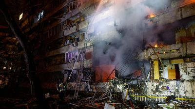 Russian missile and drone barrage kills three in Kyiv, leaves 600,000 without power amid truce claims