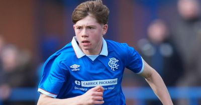 Rangers teenage prodigy who swerved EPL giants  returns to action after injury