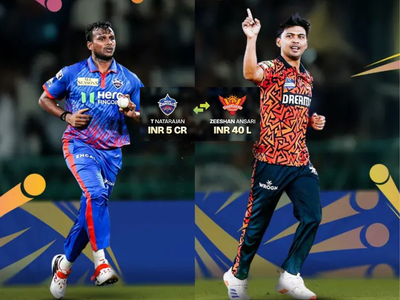 IPL 2027: Sunrisers Hyderabad bring back T Natarajan in player trade with DC; Zeeshan Ansari moves to Delhi