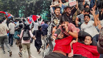 Catch me if you can: Inside flash demonstrations by student groups against Gyanesh Kumar