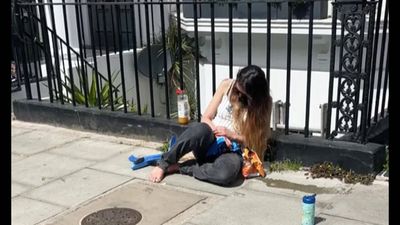 Abu Dhabi royal found slumped on London street with toddler; 'Why do you care so much?' she asks after being woken up; attorney says she was tired