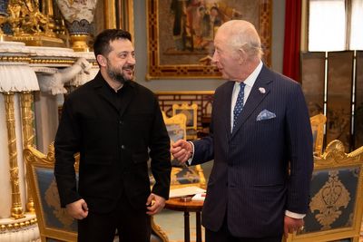 Zelensky personally thanks King for his ‘unwavering support’ for Ukraine