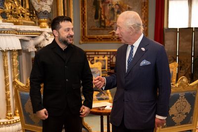 Zelensky personally thanks King for his ‘unwavering support’ for Ukraine