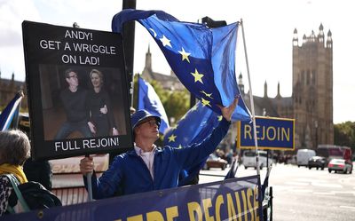 Support for Brexit collapses in London as Sadiq Khan leads calls for Britain to rejoin EU