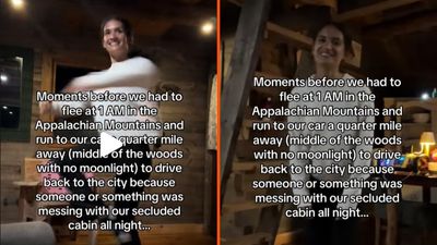 ‘It’s really weird you said skinwalker,’ a New York TikToker says she told her boyfriend after hearing heavy steps near a Virginia cabin