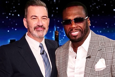 50 Cent Tells Kimmel Diddy Watched His Netflix Doc on iPad in Prison, Jokes 'This Is Not Jail, This Is a Club'