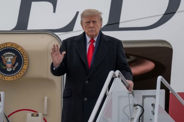 Trump's Marine One Photo With Katie Zacharia and Natalie Harp Draws 'He Really Has a Type' Remarks