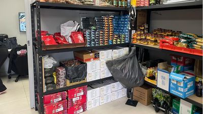 Black market hiding illegal cigarettes in plain sight