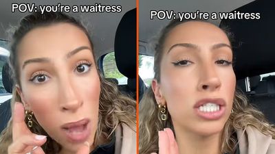 Waitress serves a table of 12 and refuses to split the tab. She wants customers to do instead: ‘You actually think I’m gonna waste my time’