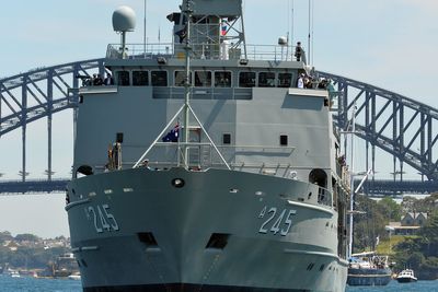 Hidden cameras found in women’s showers on Australian navy ship